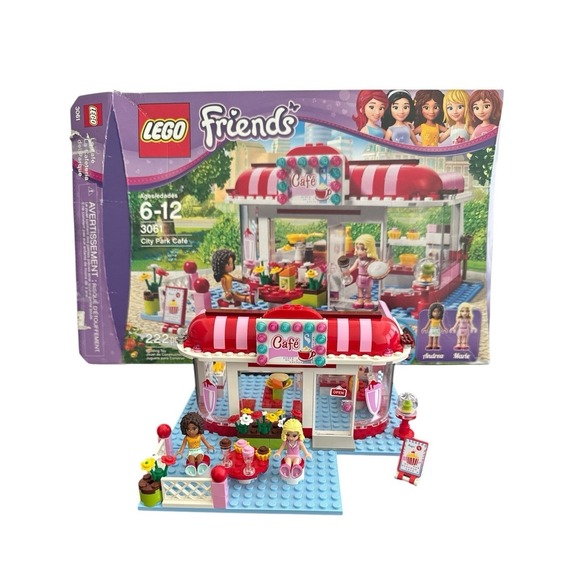 LEGO Friends 3061 City Park Café Set with Box‎ & Manual - Read - Picture 1 of 5
